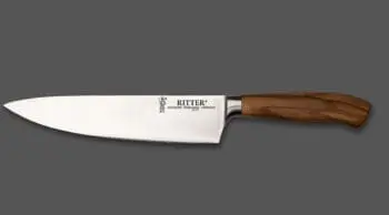 Kochmesser 23cm Olive