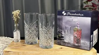 Pasabahce Timeless 4 er Trinkglas 365 ml