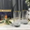 Pasabahce Elysia 4 er Trinkglas 280 ml Gold