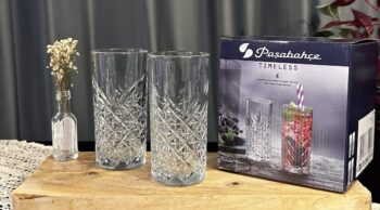 Pasabahce Timeless 4 er Trinkglas 365 ml